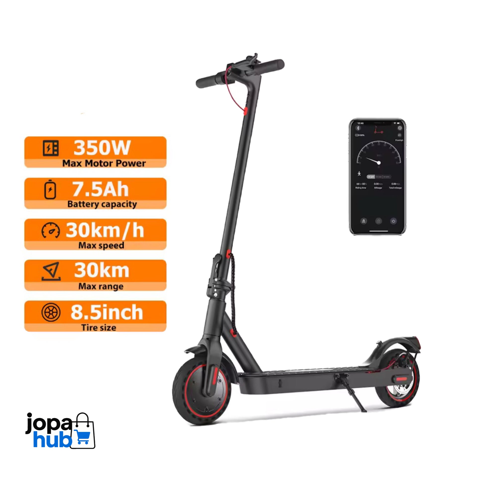 Electric Scooter 350W 7.5Ah Scooter for Adults